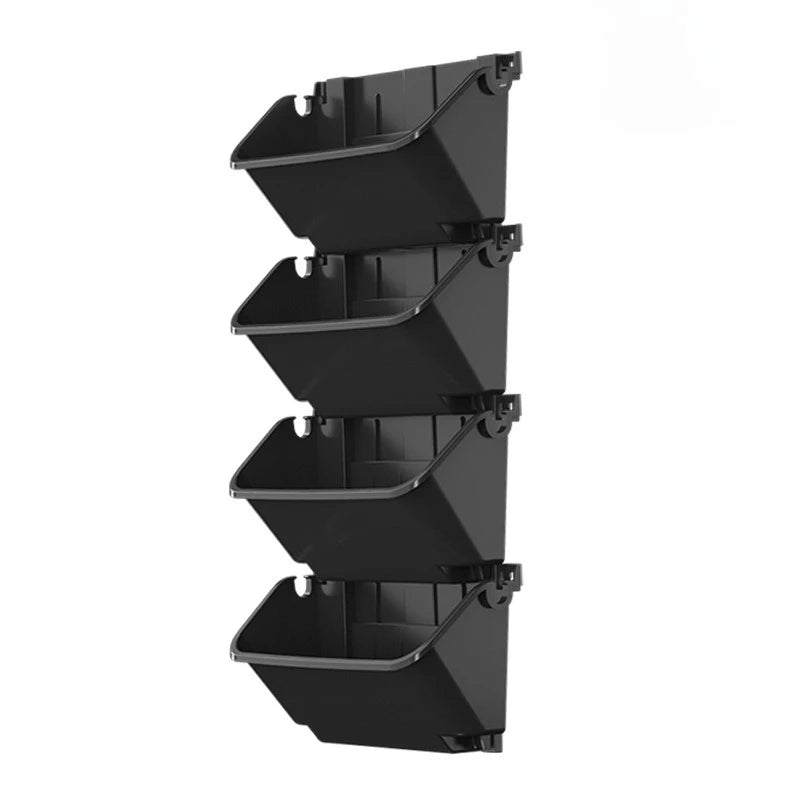 Balcony External Flower Pots Wall Hanging Flower Pot Luxury Morden Bonsai Pot Hydroponic Outdoor Household Garden Decoration