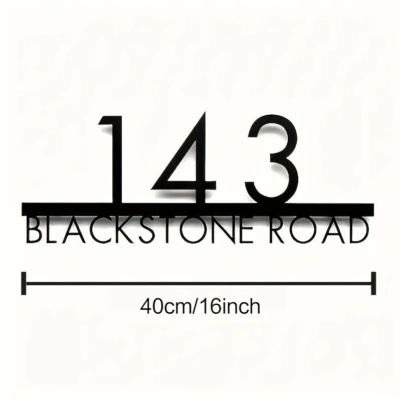 Custom Metal Outdoor Signs, Wall Art Decor Signs, Presents Suitable for Offices/Apartments/Hotels/Shops/Residences/Studios Decor
