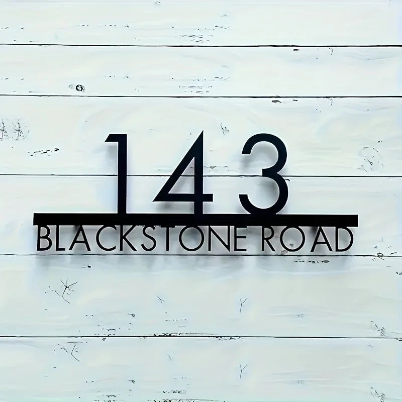 Custom Metal Outdoor Signs, Wall Art Decor Signs, Presents Suitable for Offices/Apartments/Hotels/Shops/Residences/Studios Decor