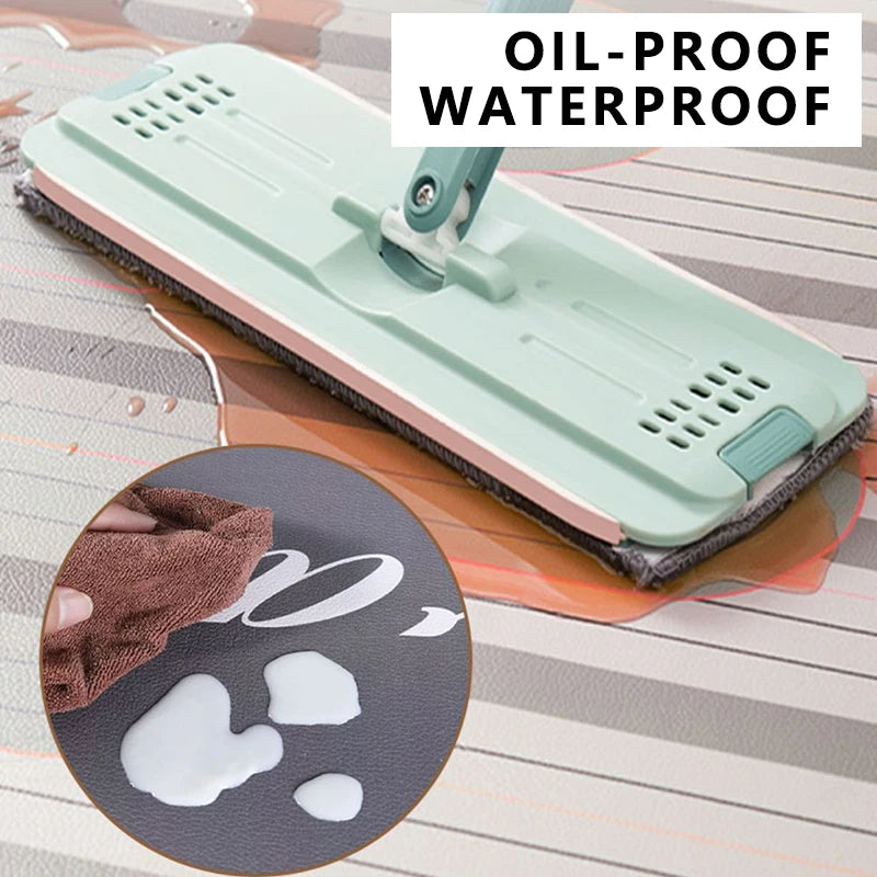 Kitchen rugs Waterproof Non-slip Carpet Oil-proof Leather Floor Mat  Home Decoration Area Rug alfombras de cocina