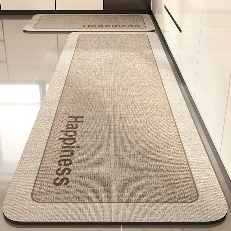Kitchen Rug Super Absorbent Kitchen Mat for Floor Non-slip Rugs Bathroom Mat Washable Kitchen Carpet שטיח למטבח