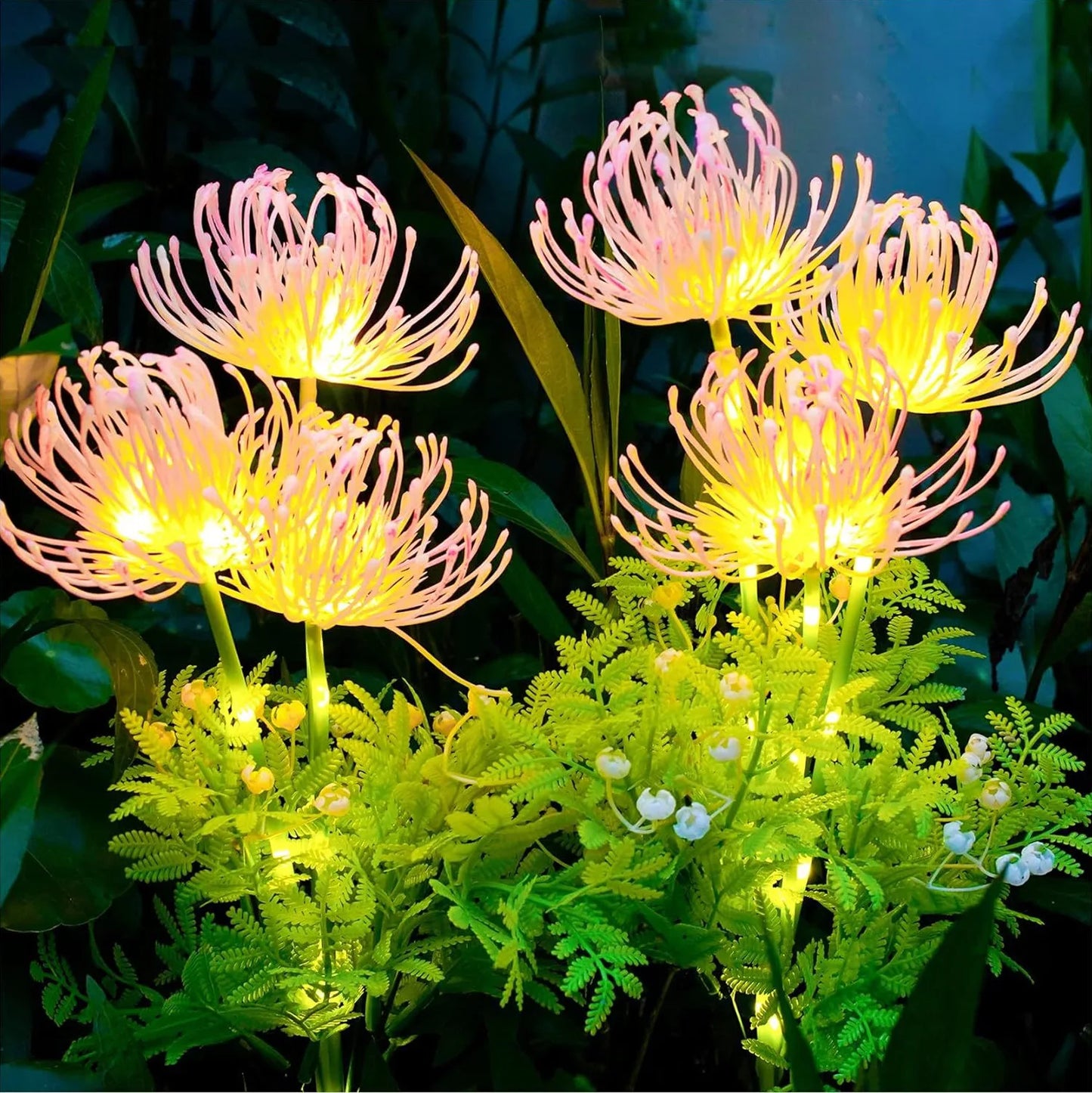 Outdoor Garden Decoration Solar Lights Shore Flowers Suitable for Outdoor Courtyard Lawn Decoration