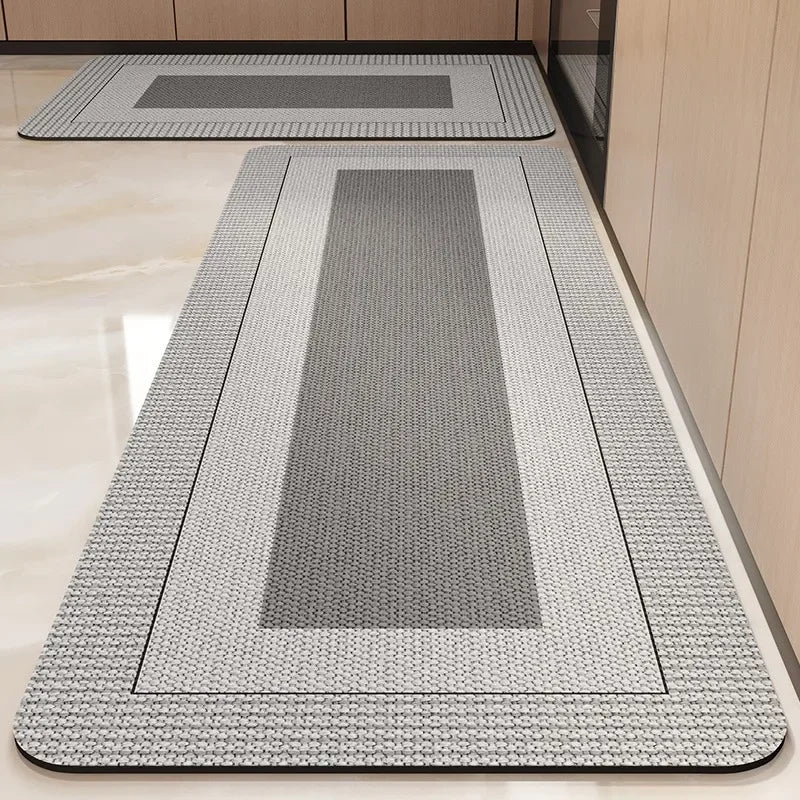 Kitchen Rug Super Absorbent Kitchen Mat for Floor Non-slip Rugs Bathroom Mat Washable Kitchen Carpet שטיח למטבח