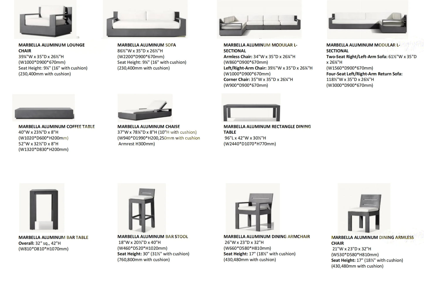 Metal Furniture Villa Leisure Sofas Patio Outdoor Furniture Wholesale High End Patio Outdoor Garden Sofa Sets