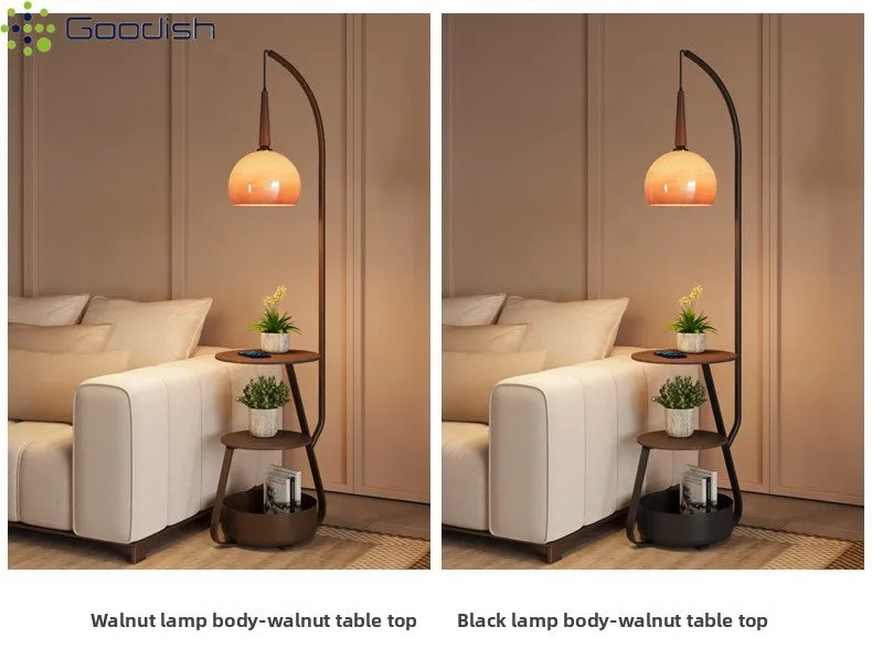 Janpanese Wabi-sabi Retro Art Creative Bending Pumpkin hat Lustre Lights LED Floor Lamps for Bedroom Home Decoration Chandelier
