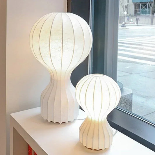 Japan Wabi Sabi Floor Lamp Art Deco Fabric Table Lamp Shop Living Room Bedroom Lamps Sofa Corner Bedside Lamp Room Decor