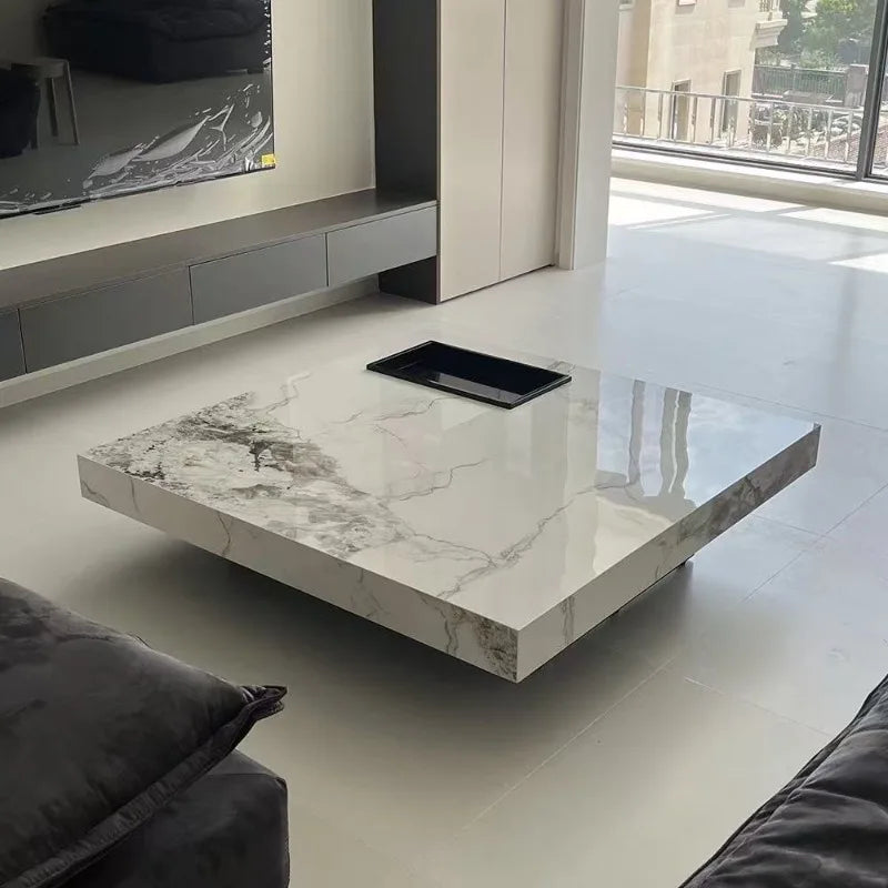 Decoration Living Room Minimalist Side Table Clear Cheap Unique Space Saving Coffee Table Nordic Mesas Bajas Home Furniture