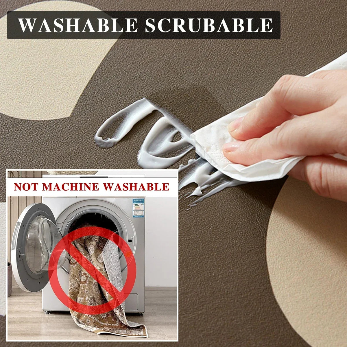 Kitchen Rug Super Absorbent Kitchen Mat for Floor Non-slip Rugs Bathroom Mat Washable Kitchen Carpet שטיח למטבח