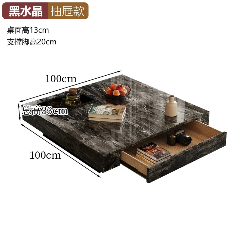 Decoration Living Room Minimalist Side Table Clear Cheap Unique Space Saving Coffee Table Nordic Mesas Bajas Home Furniture