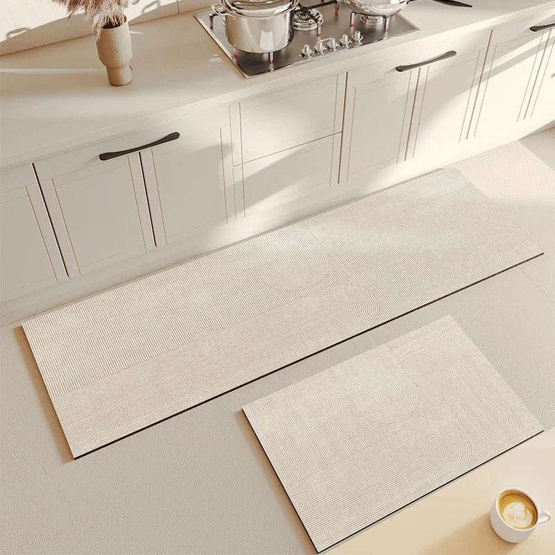Kitchen Rug Super Absorbent Kitchen Mat for Floor Non-slip Rugs Bathroom Mat Washable Kitchen Carpet שטיח למטבח