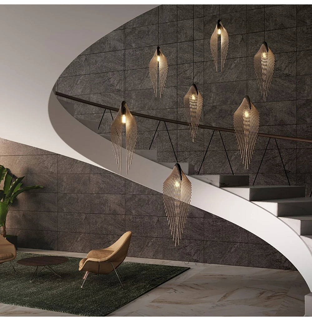Ceiling Chandeliers 2026 New Trend Hanging Lamps LED Lights Fixture Lustres Modern Industrial Decorative Lamps Free Shipping