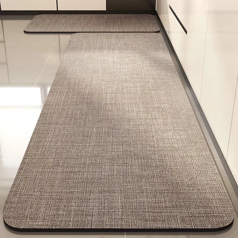 Kitchen Rug Super Absorbent Kitchen Mat for Floor Non-slip Rugs Bathroom Mat Washable Kitchen Carpet שטיח למטבח