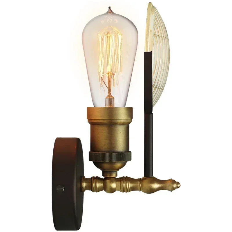 Modern Glass LED Wall Lamp Sconce Led Bedroom Wall Light Fixture for Home Decor Nordic Foyer Living Room Corridor E27 Luminaire