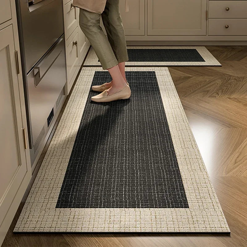 Kitchen Rug Super Absorbent Kitchen Mat for Floor Non-slip Rugs Bathroom Mat Washable Kitchen Carpet שטיח למטבח