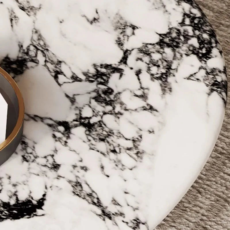 Living Room Trendy Coffee Table Neutral Marble Low Modern Coffee Table Tea Luxury Table Basse Minimaliste Balcony Furniture