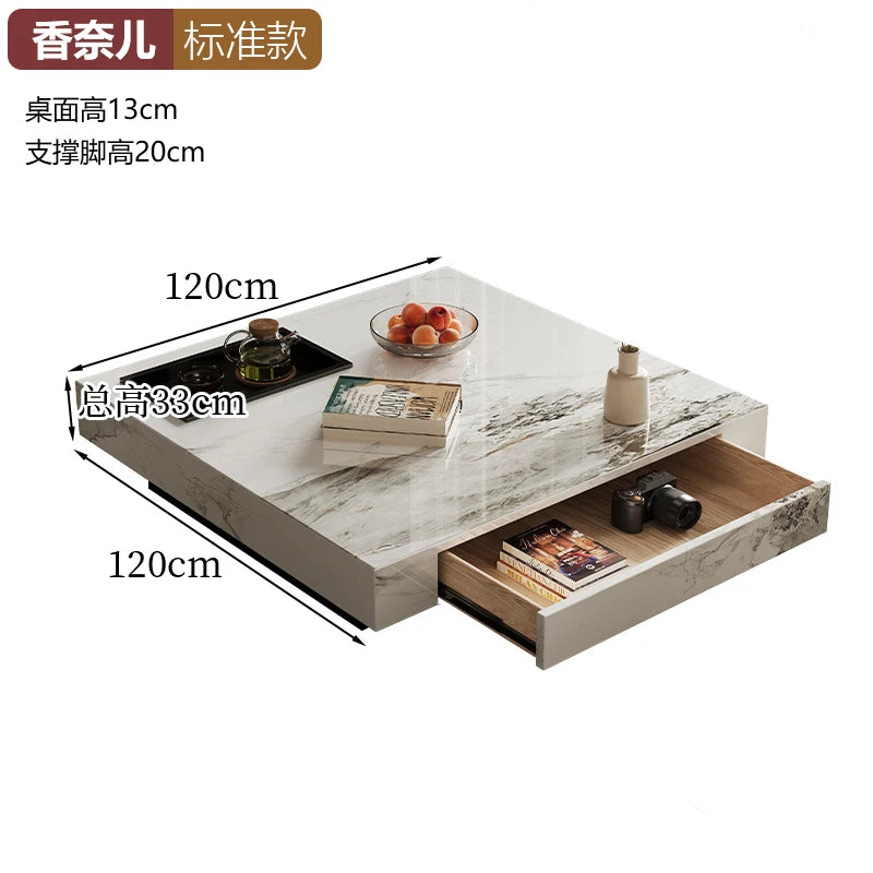Decoration Living Room Minimalist Side Table Clear Cheap Unique Space Saving Coffee Table Nordic Mesas Bajas Home Furniture
